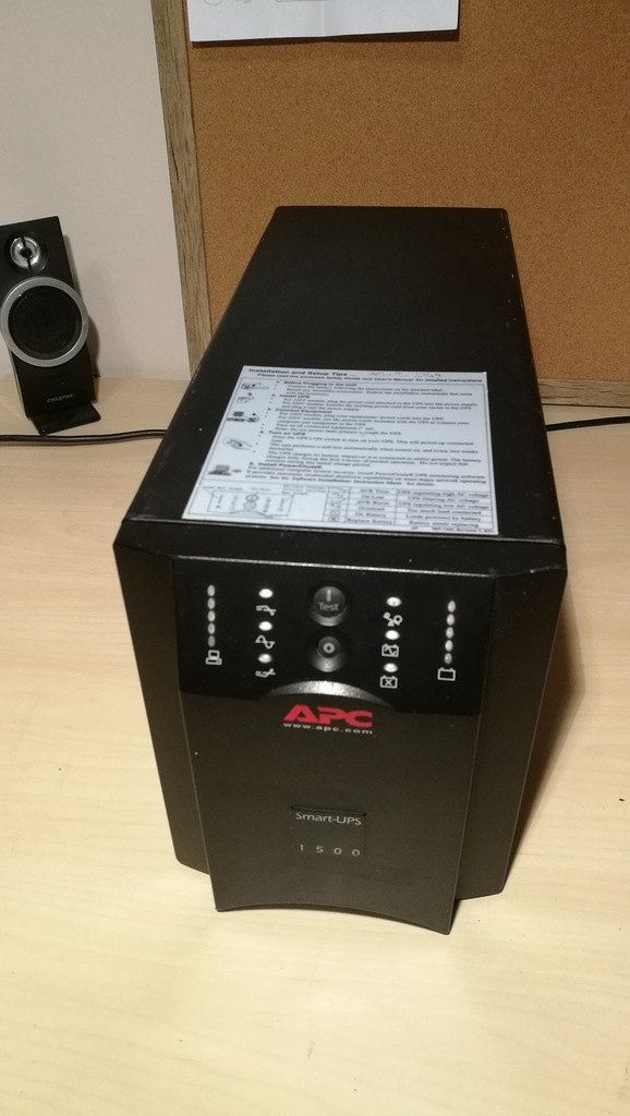 UPS APC Smart UPC 1500 - uszkodzony?
