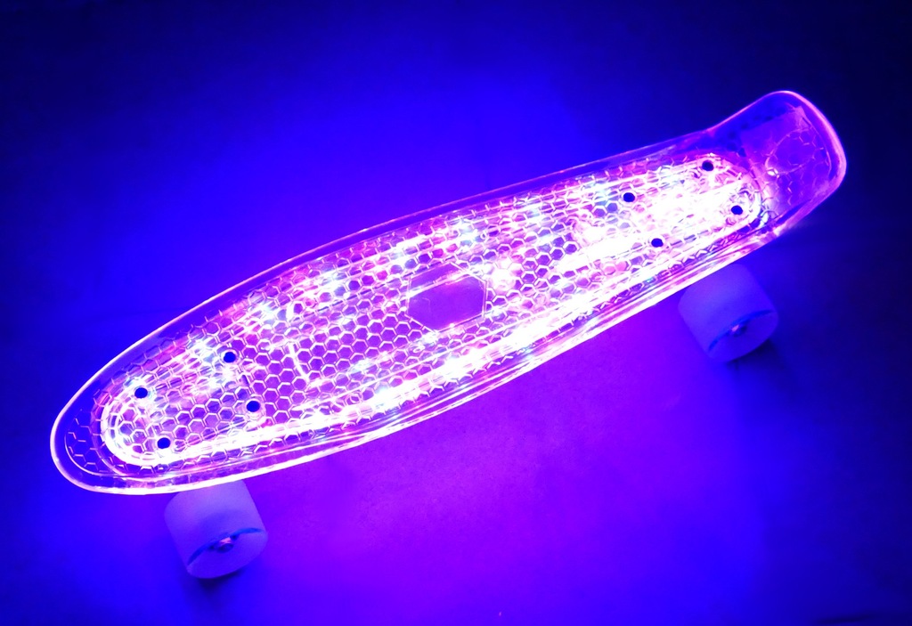 Deskorolka świecąca Fiszka świecąca LED