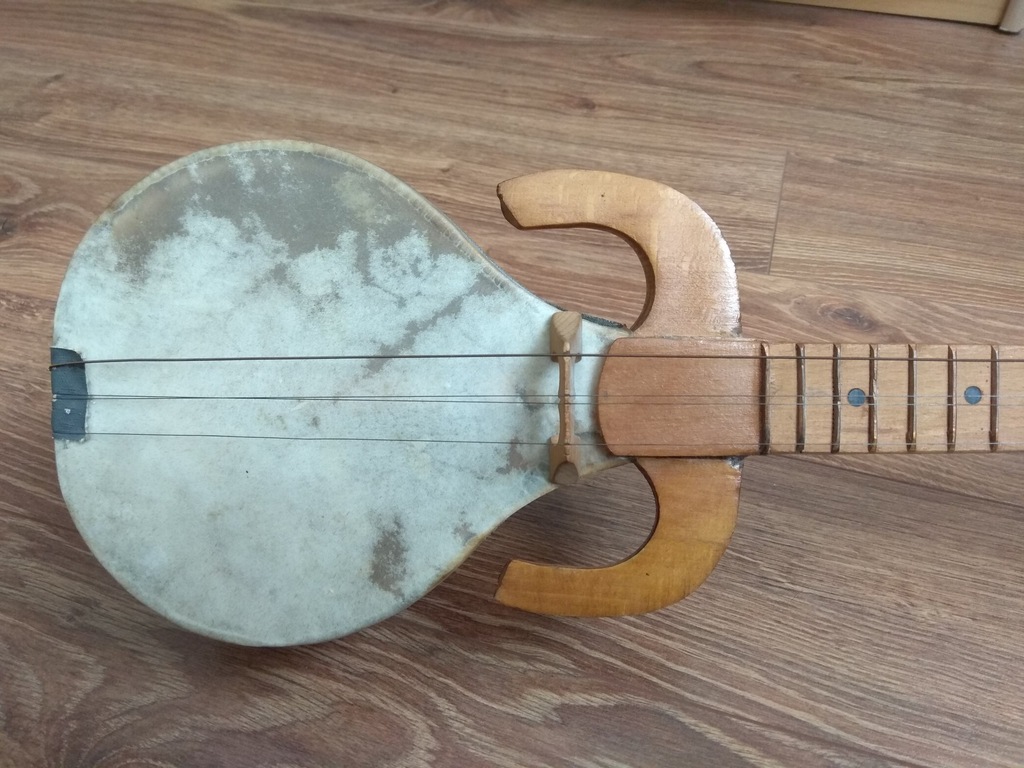 Stary azjatycki Instrument Uzbek Kashgar Rewap