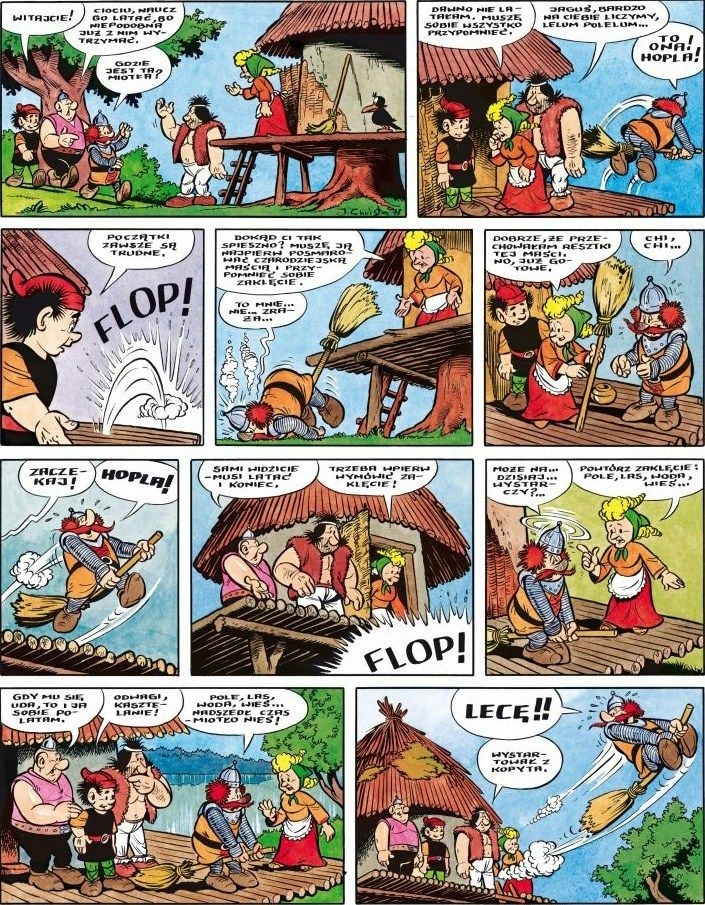 Kajko I Kokosz Szkoła Latania Scenariusz Lekcji komiks Kajko i Kokosz - Szkoła latania Lektura - 7014476021 - oficjalne