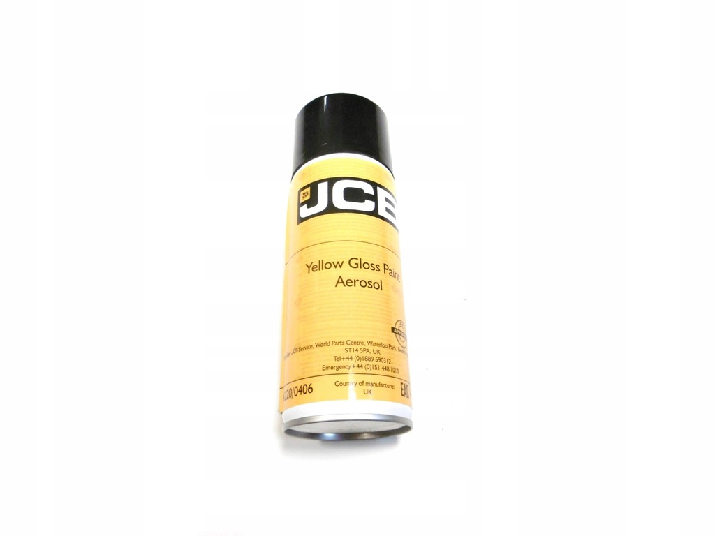 Farba do JCB spray 400ml, 4200/6005, 4220/0406 7693858837