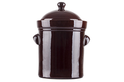 BOLESŁAWIEC Garnek ceramiczny, prosty 15 L z pokry