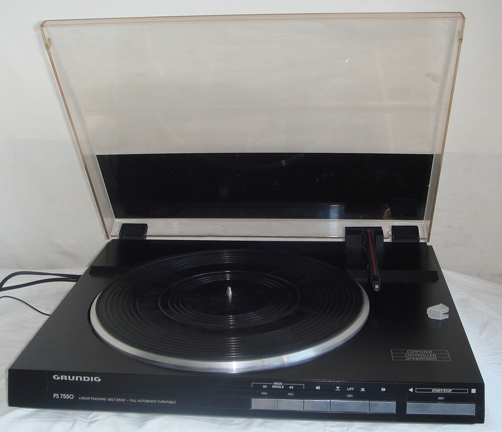 GRAMOFON LINEARNY GRUNDIG PS 7550 TANGENCJALNY