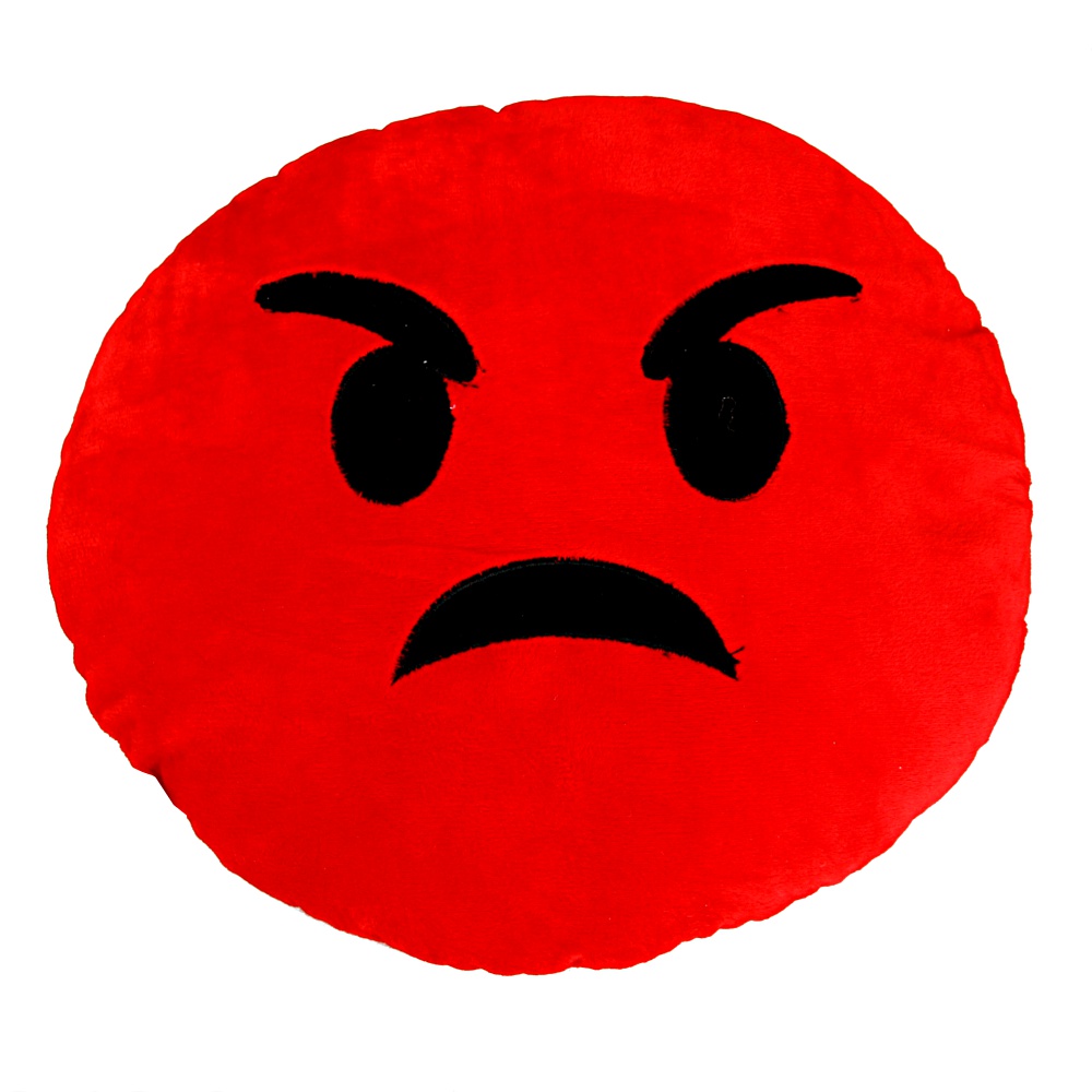 PODUSZKA emoji EMOTICON ANGRY dzień chłopaka