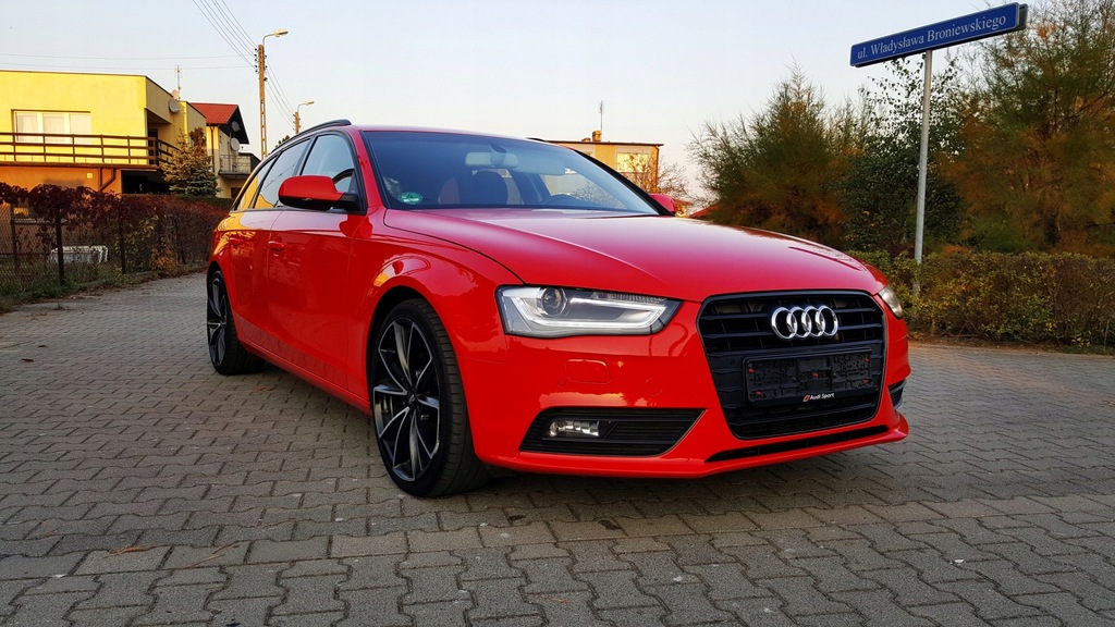 Audi a4 b8 Lift Red Pearl !