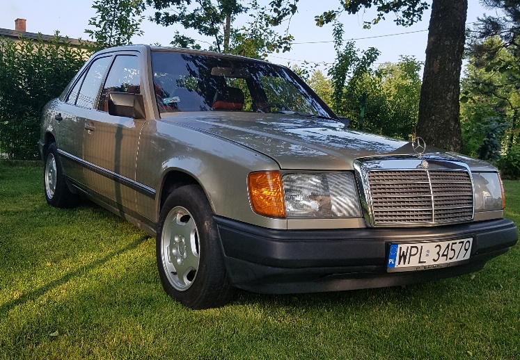 Mercedes W124 260E automat, wąska listwa