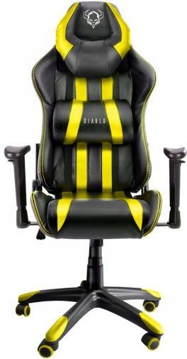 Fotel gracza Diablo Chairs X-One Horn Czarno-żółty