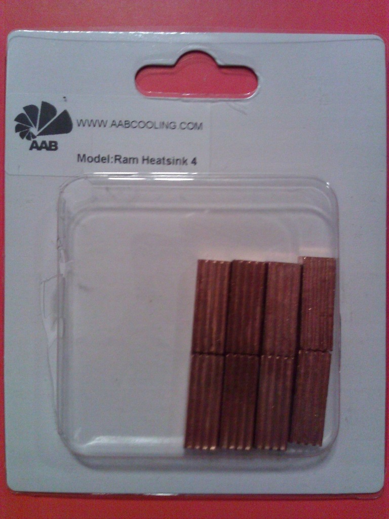 AAB Cooling RAM Heatsink 4|radiator (V)RAM lub VRM