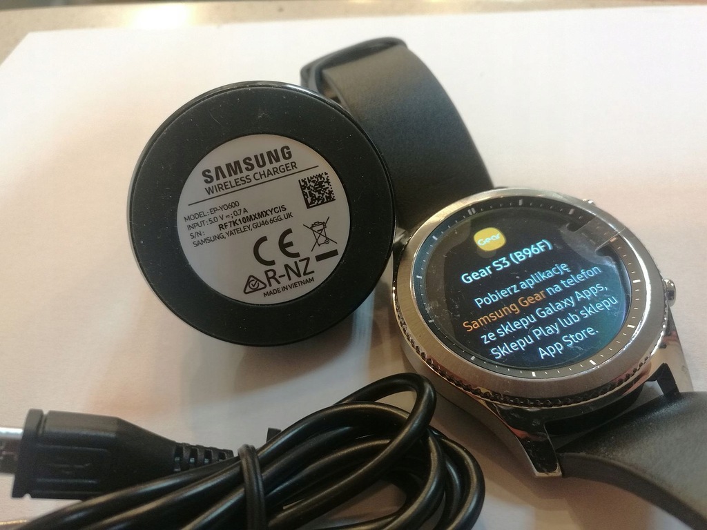 samsung smart watch galaxy gear s3 classic silver