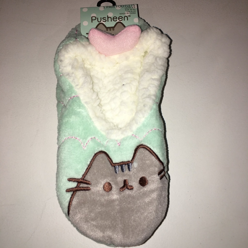 wyprzedaż PUSHEEN 39-42 PRIMARK kapcie MIĘKKIE