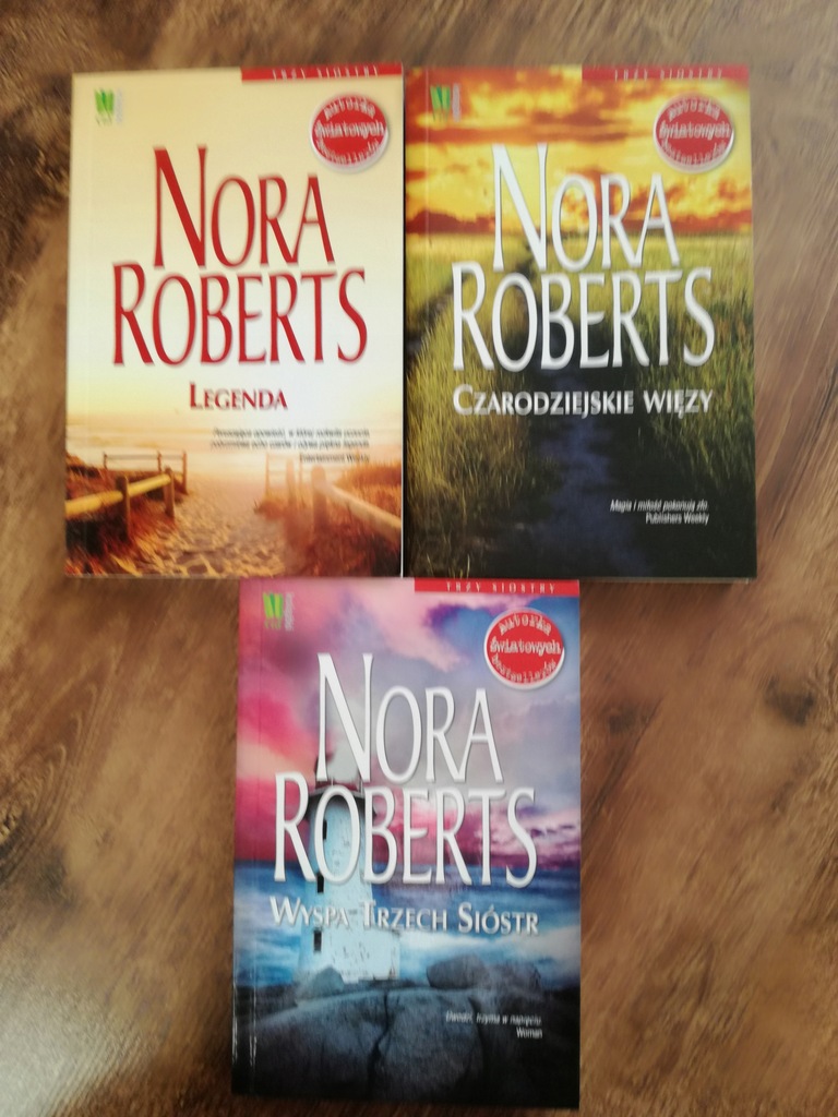 Nora Roberts cykl Trzy siostry