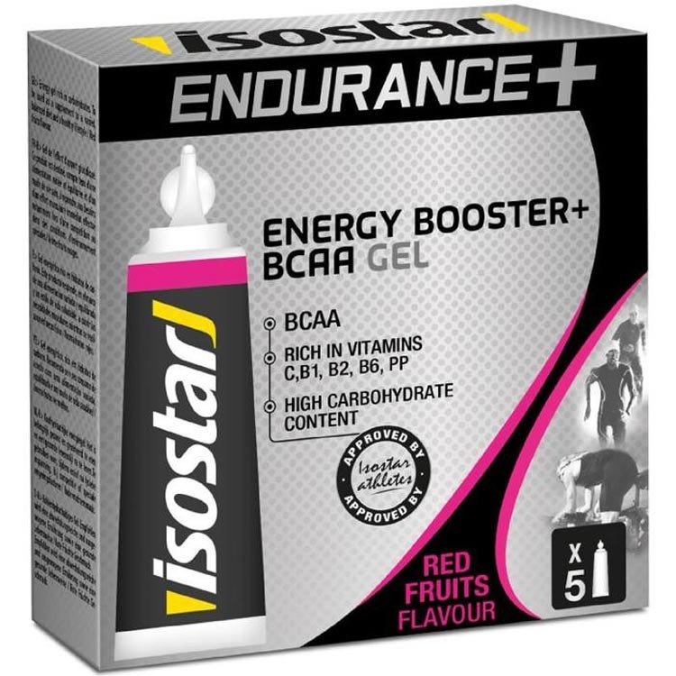 ISOSTAR Żel Energetyczny ENERGY BOOSTER BCAA 5x20g - 7348842168 ...