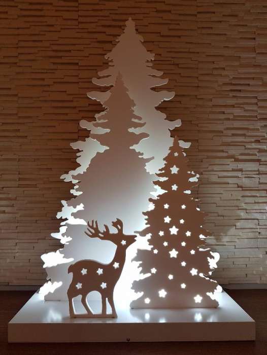 CHOINKA LED, piękna ozdoba Choinki LED duże 76,5cm