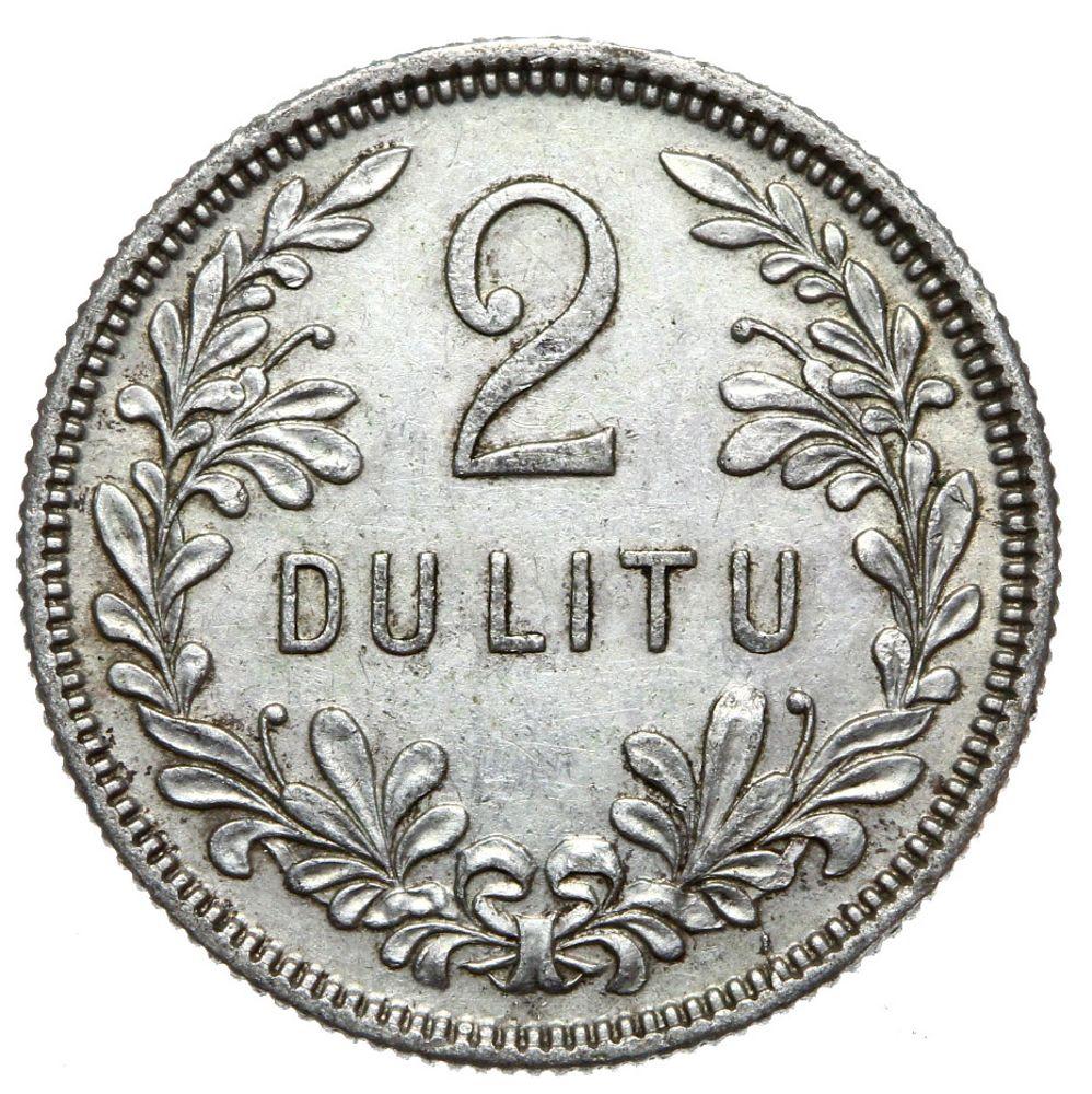 Litwa - moneta - 2 Lity 1925 - SREBRO
