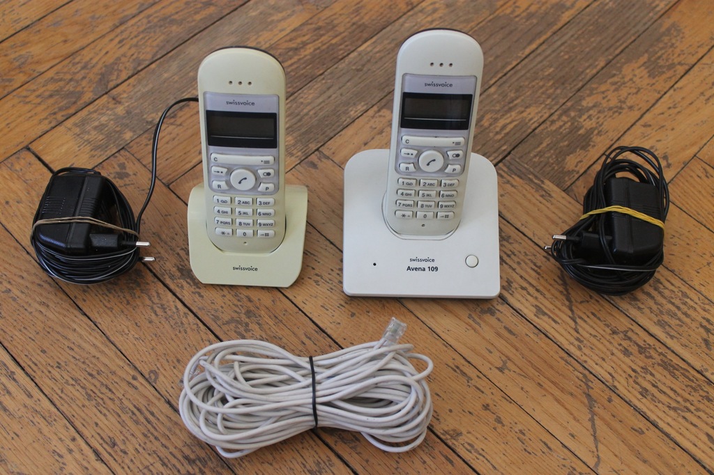 Telefon bezprzewodowy Swissvoice Avena 109 Duo
