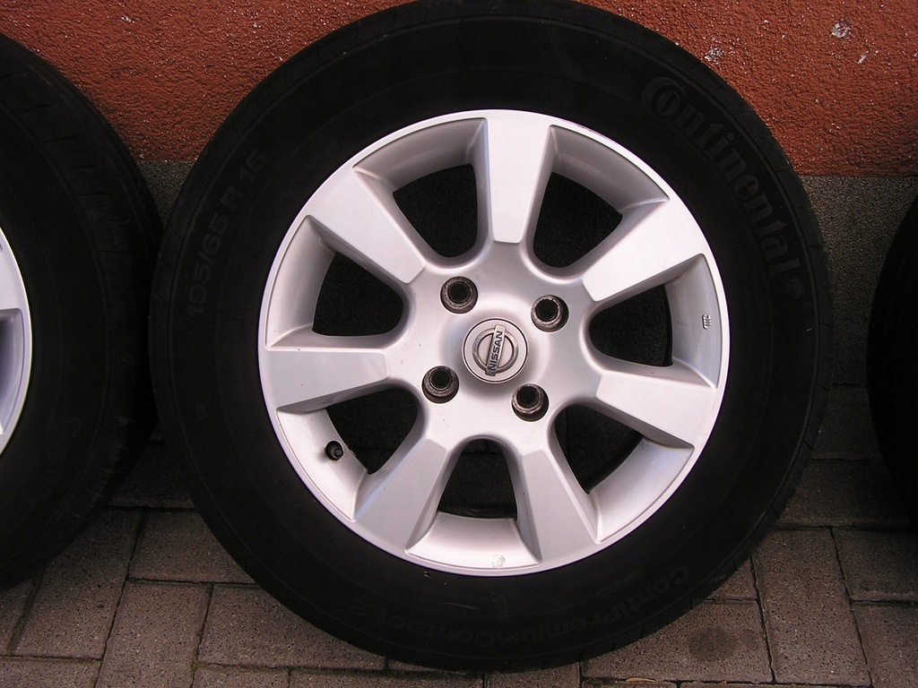 KOŁA ALUMINIOWE NISSAN TIIDA 195/65R15 4x14.3 7434982778