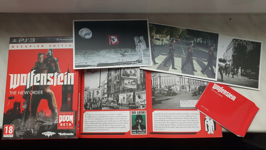 WOLFENSTEIN THE NEW ORDER PS3 ED. KOLEKCJONERSKA