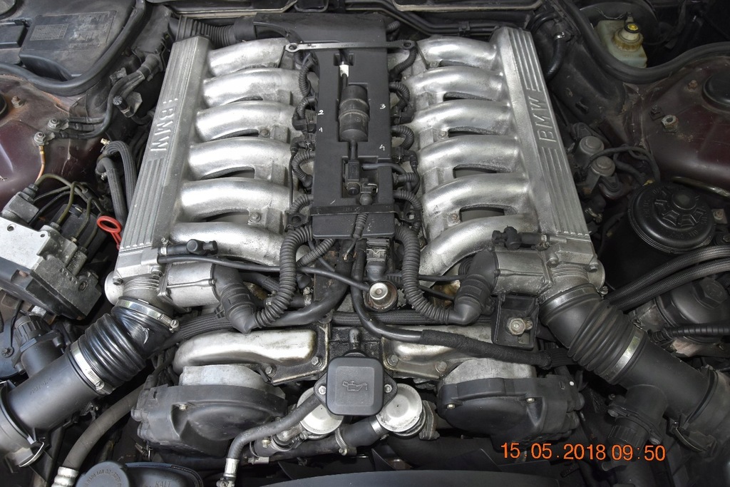 BMW E38 750 V12 M73 SILNIK KOMPLETNY 5,4L