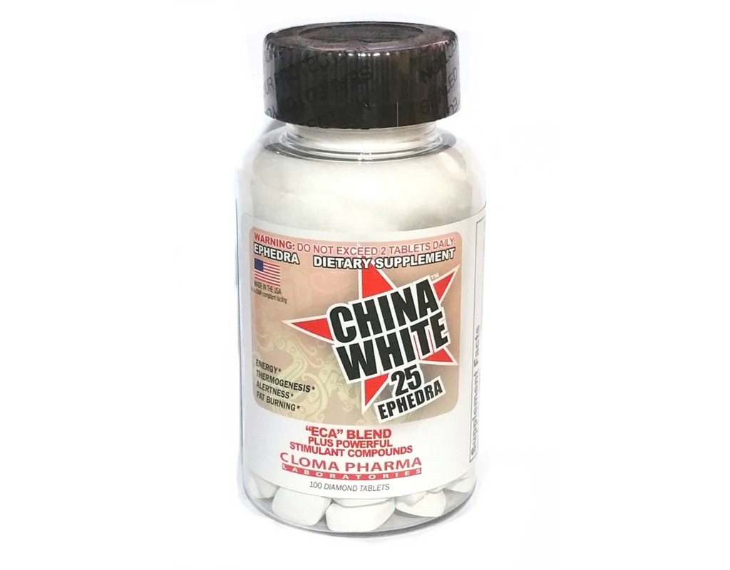 CLOMA PHARMA CHINA WHITE WERSJA USA SPALACZ