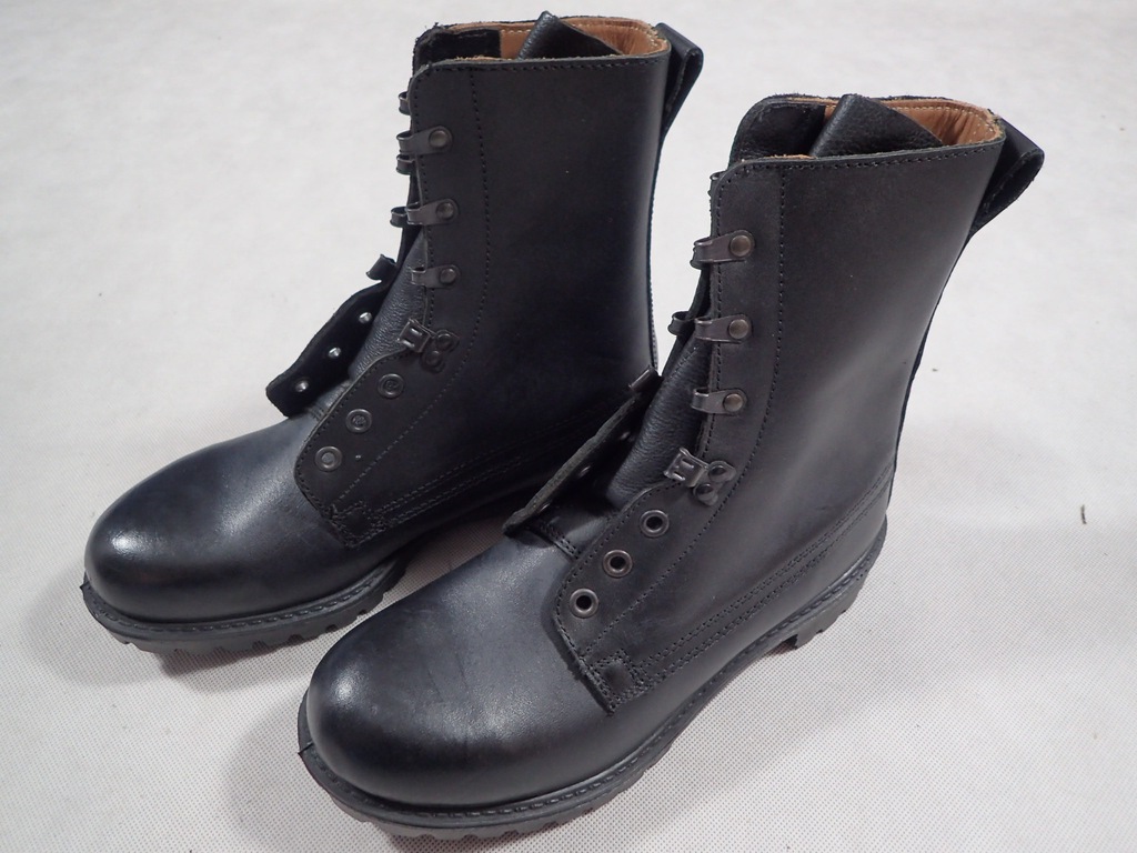 BRYTYJSKIE BUTY WOJSKOWE COMBAT SKÓRA 8M NOWE