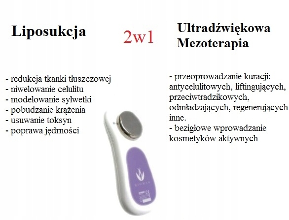 Lipo-fit duo urządzenie do redukcji cellulitu