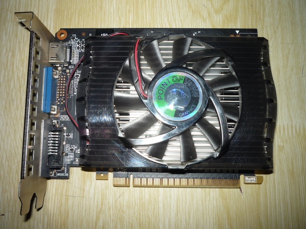 POINT of View GeForce GTX 650 1GB GDDR5 .Gwarancja