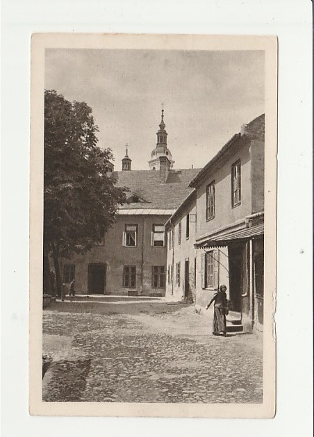 RADOMSKO ul. Przedborska Podwórze starej kamienicy