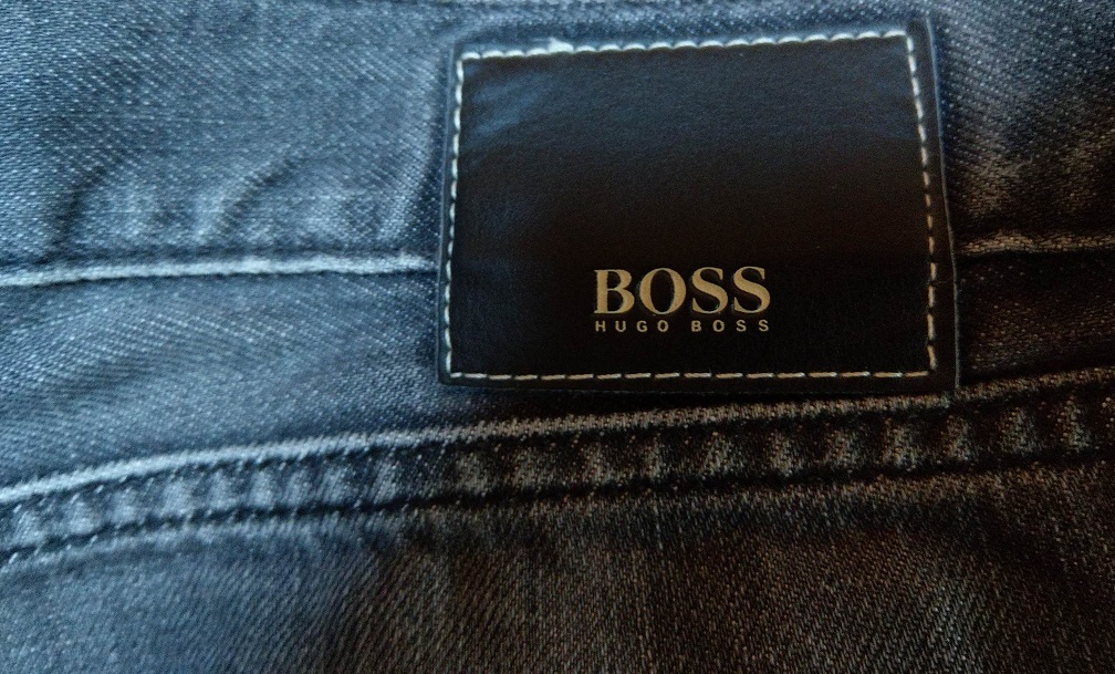 Spodnie Jeans czarne/szare HUGO BOSS rozmiar 38/32