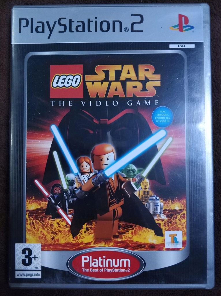 Lego Star Wars: The Video Game / PS2 / Komplet!