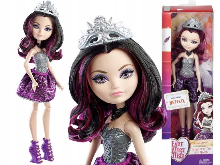 EVER AFTER HIGH LALKA Córka RAVEN QUEEN NOWOSC