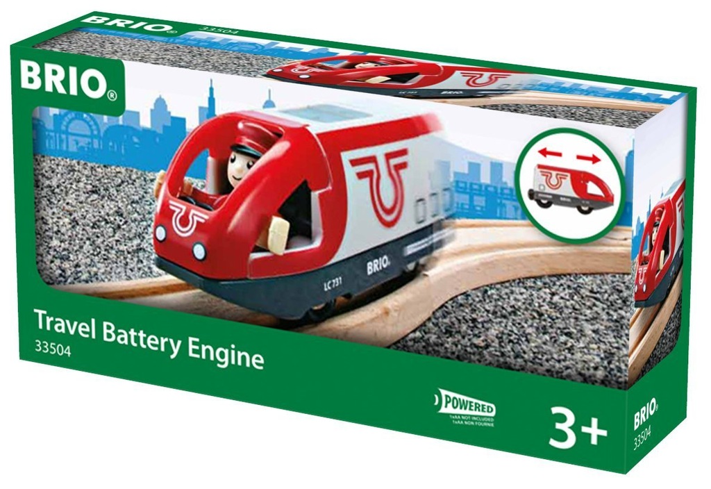 1A BRIO 33504 LOKOMOTYWA ELEKTRYCZNA Kolejka