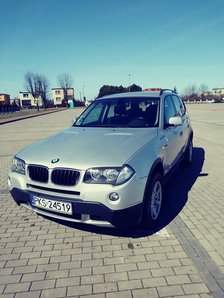 BMW X3 2.0 D 150KM zarejestrowany alufelgi wlkp