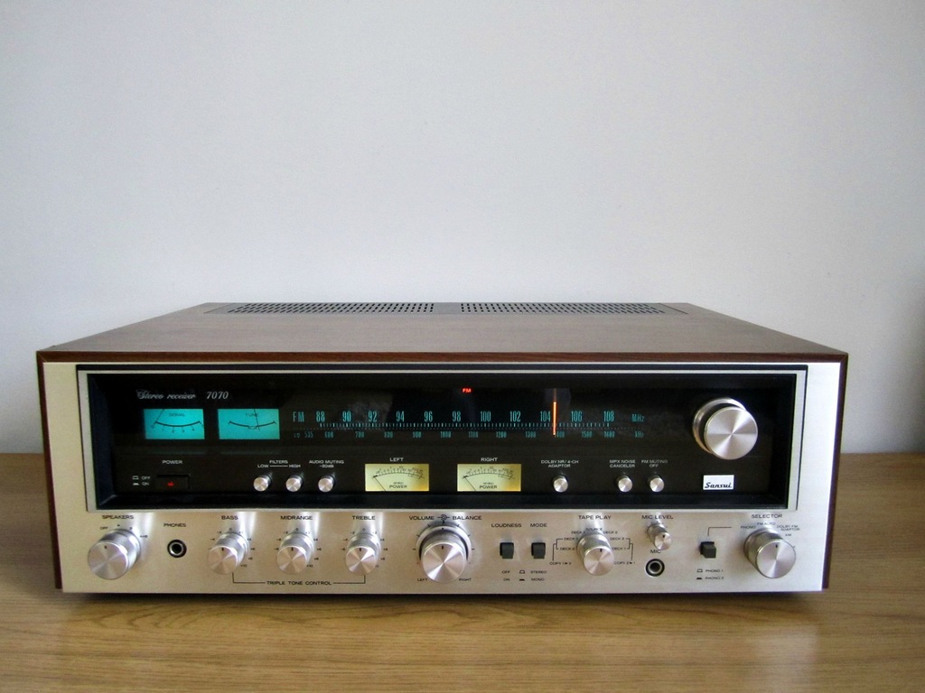 Retrospekcja Vintage Audio Sansui 7070 SPRZEDANY!