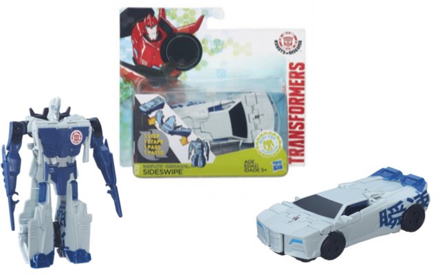 TRANSFORMERS HYPER SIDESWIPE B6807 1 KROK  HASBRO