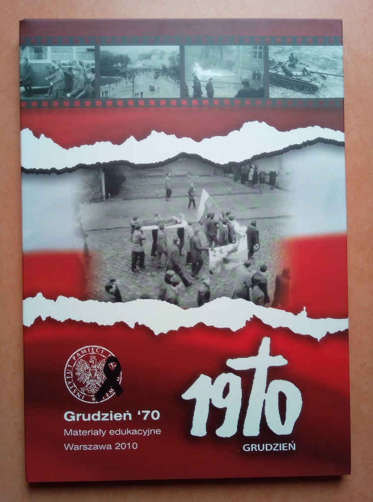 GRUDZIEŃ 1970 MATERIAŁY EDUKACYJNE + PŁYTA Z FILM