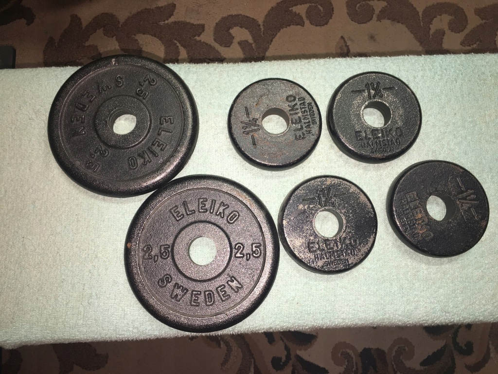Obciążenie Eleiko Sweden zestaw 10kg 29mm