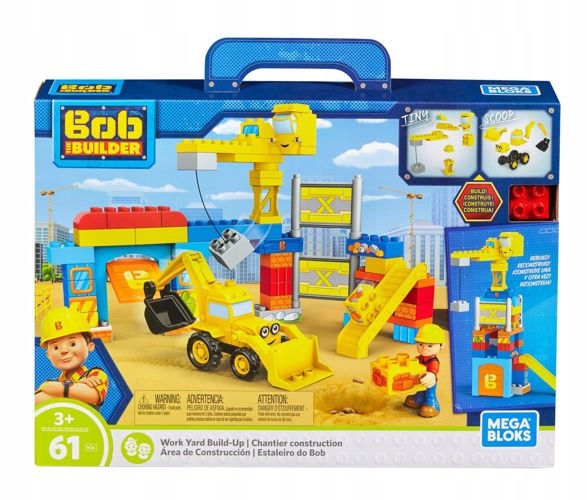 Klocki Mega Bloks Bob Budowniczy Plac Budowy 61 El 7667455957 Oficjalne Archiwum Allegro