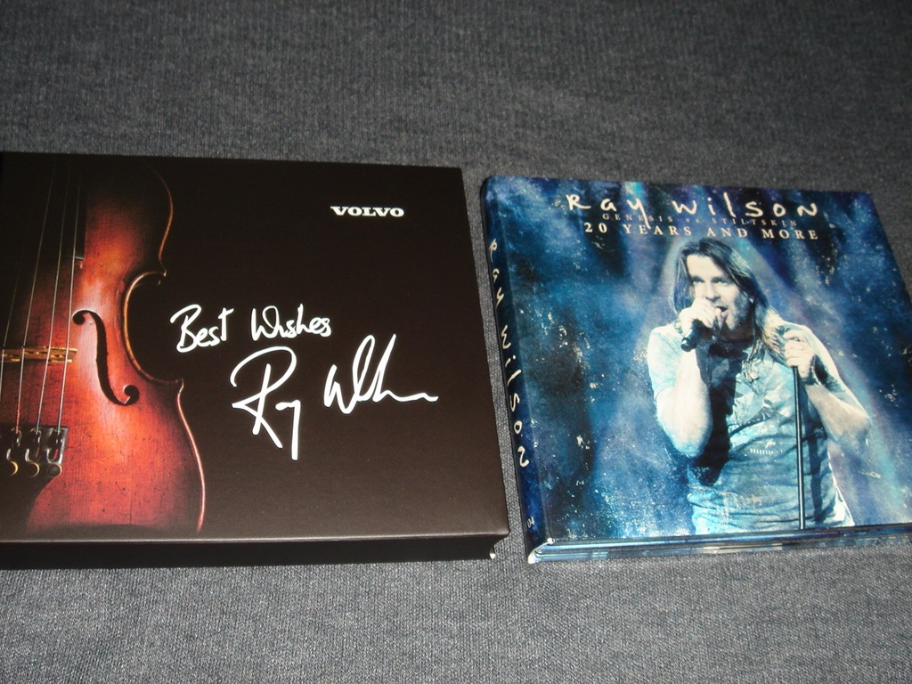 RAY WILSON 20 YEARS AND MORE 2 CD DVD PROMO VOLVO