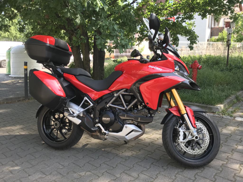 Motocykl Ducati Multistrada 2012 igiełka