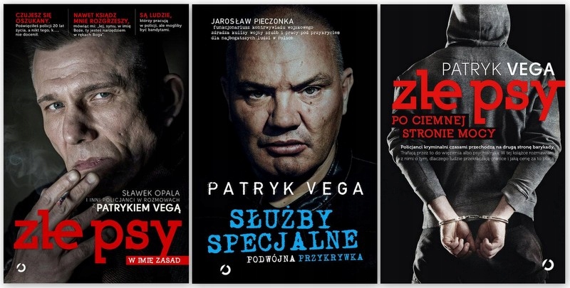 PATRYK VEGA Służby specjalne Pieczonka+Złe psy X2