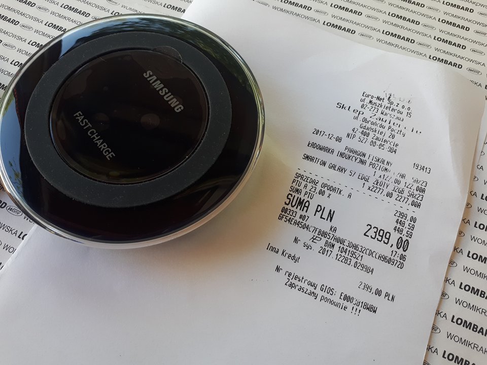 Ładowarka SAMSUNG Wireless Charger EP-PN920 gwaran