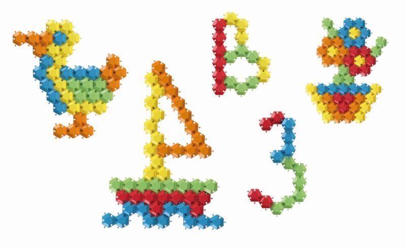 WADER 41630 - klocki PUZZLE 40 el. PUZZLE BLOCKS
