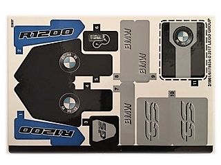 LEGO Technic naklejki 42063 BMW R1200 Adventure