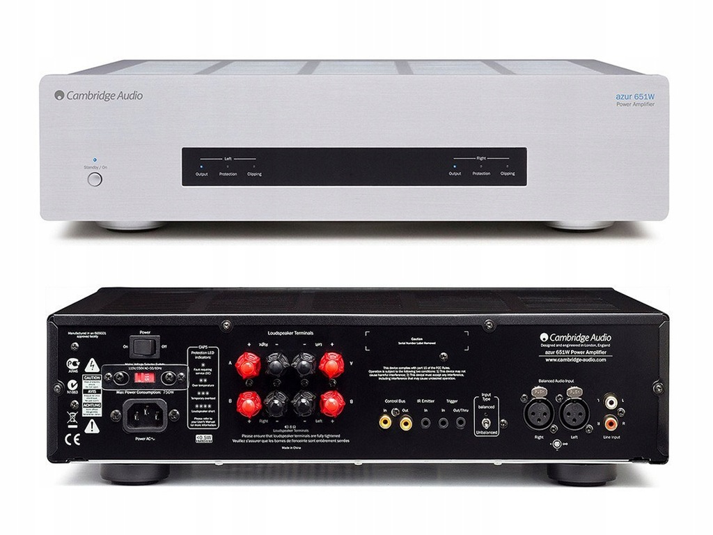 Końcówka mocy Cambridge Audio Azur 651W