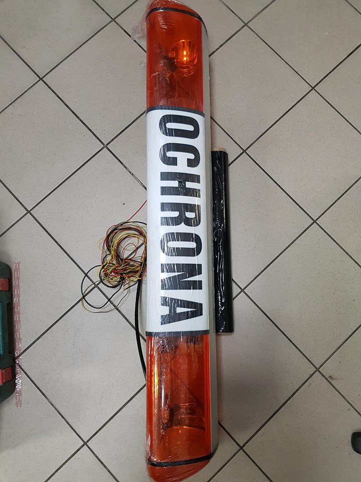 KOGUT OBROTOWY OCHRONA BELKA HALOGENOWA