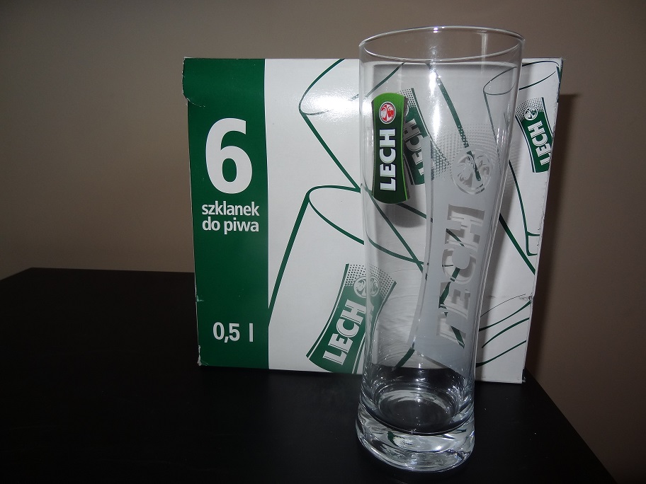 Szklanka Lech 0,5 L szklanki