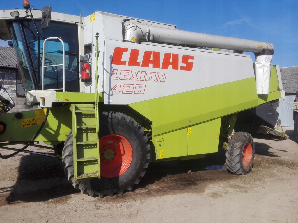 Kombajn zbożowy Claas Lexion 420 stan bardzo dobry