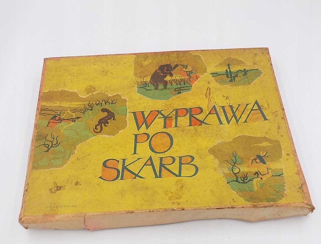 Zabawki PRL Wyprawa po skarb 1969