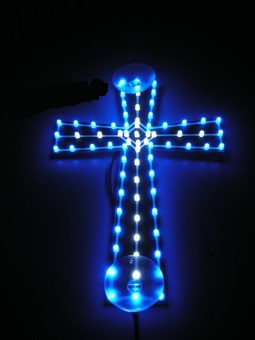Tablica LED Krzyż Krzyżyk Tir Ciężarówka świecący