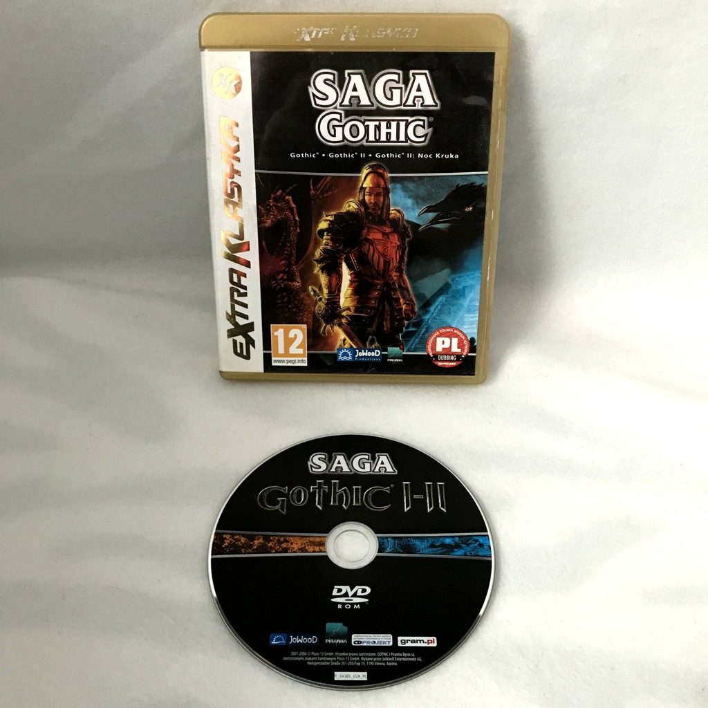 SAGA GOTHIC 1 + 2 + NOC KRUKA [POLSKI DUBBING] PC